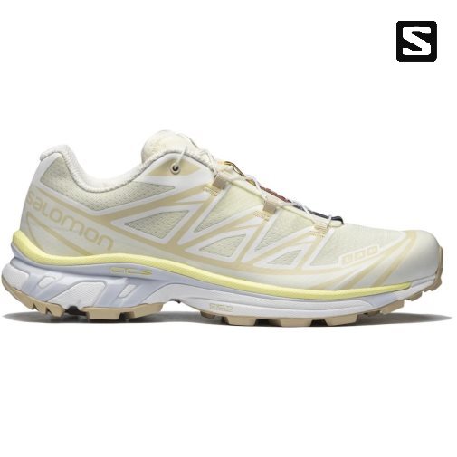 Light Yellow Salomon Xt-6 Women's Sneakers | PH 73649E